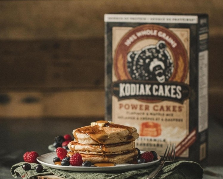 Kodiak Power Cakes Pancake & Waffle Mix Cinnamon Oat High Protein 100%  Whole Grains (Pack of 1)