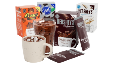 Hershey brings iconic flavors to hot cocoa mixes, readies further licensing innovation