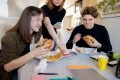 Consumption of ultra-processed food is high among adolescents. Image Source: Getty Images/	zoranm